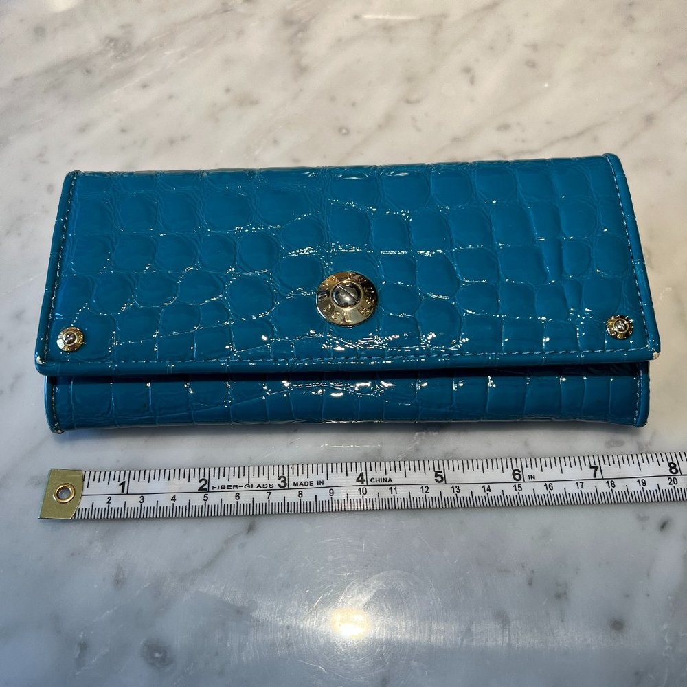 Henri Bendel Croc Wallet